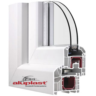 Aluplast műanyag ablak