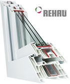 Rehau műanyag ablak